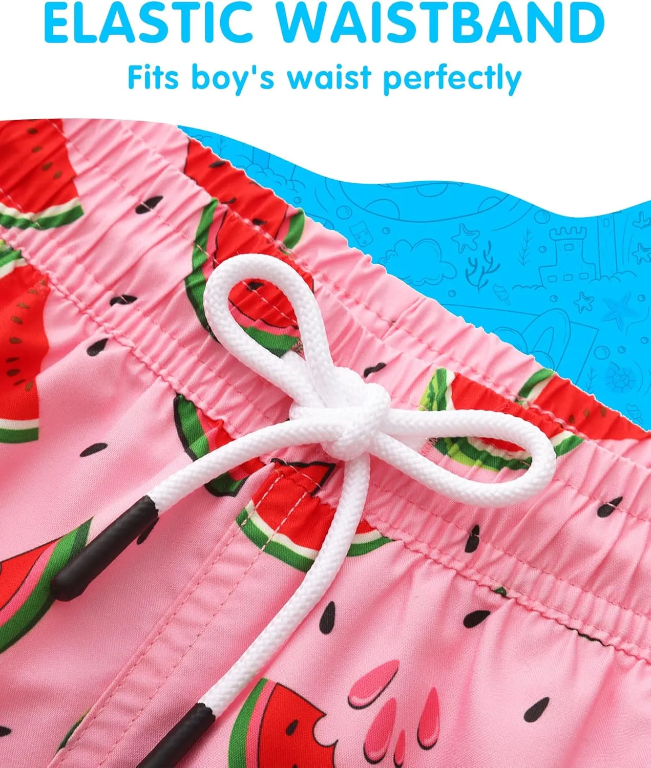 Boys' Swim Trunks - Toddler Swimsuit Shorts