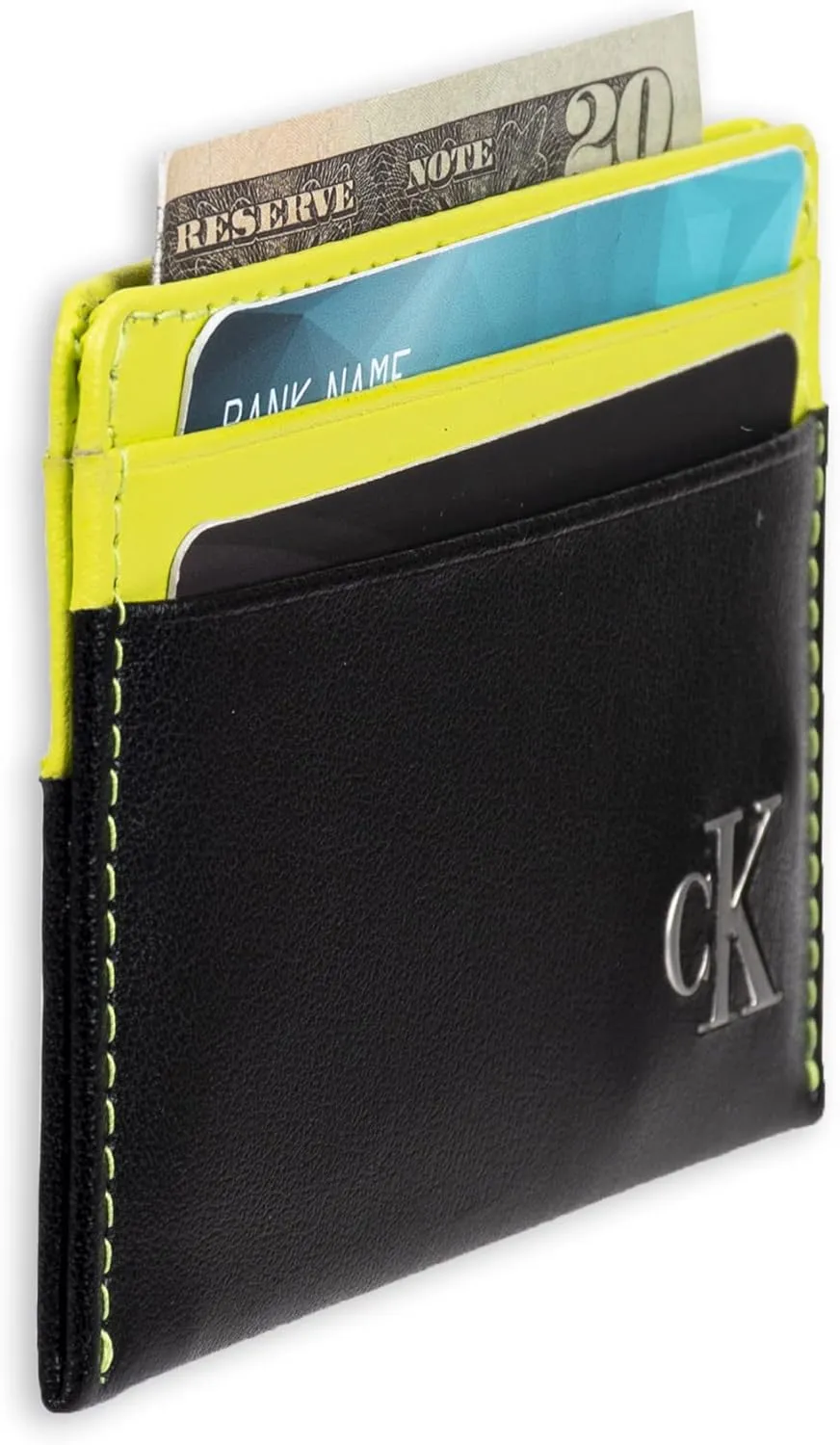 Calvin Klein Men's RFID Leather Slim Minimalist Card Case Wallet Sets