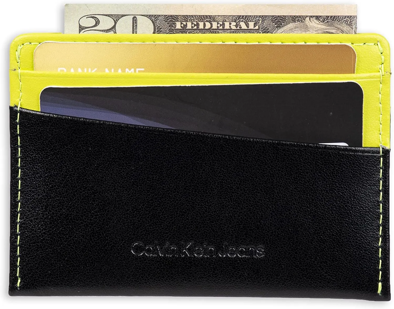 Calvin Klein Men's RFID Leather Slim Minimalist Card Case Wallet Sets
