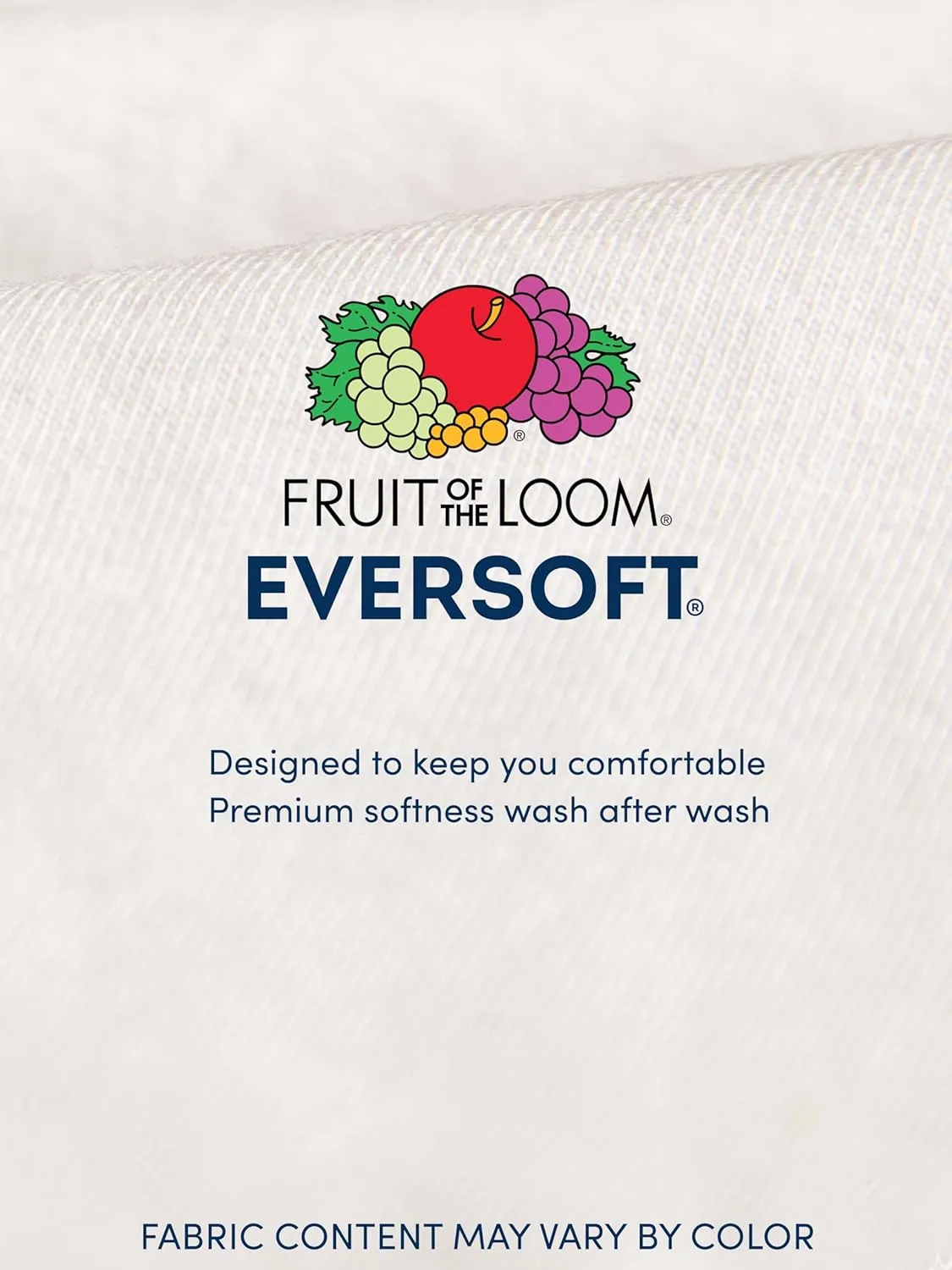 Fruit of the Loom Men's Eversoft Cotton T Shirts, Breathable & Moisture Wicking with Odor Control, Sizes S-4x