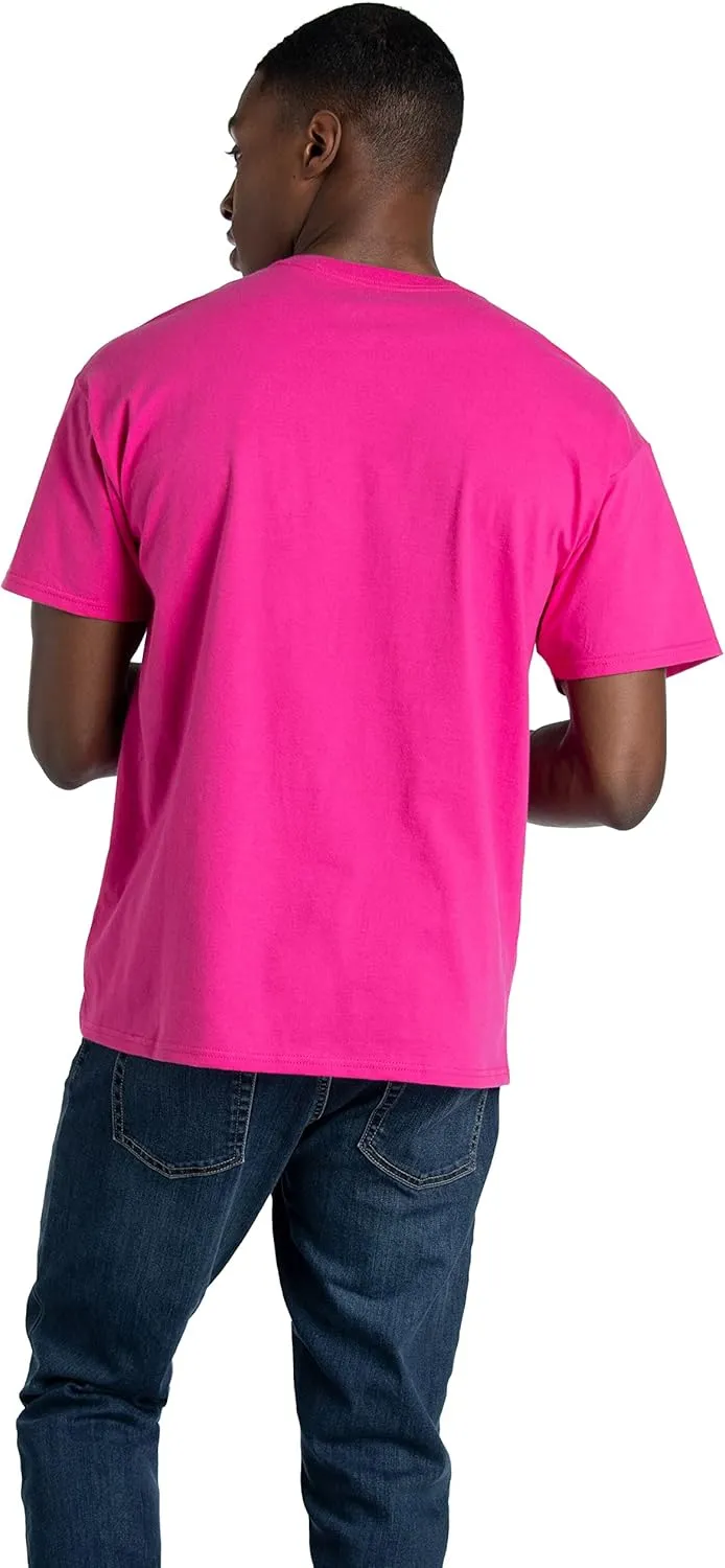 Fruit of the Loom Men's Eversoft Cotton T Shirts, Breathable & Moisture Wicking with Odor Control, Sizes S-4x