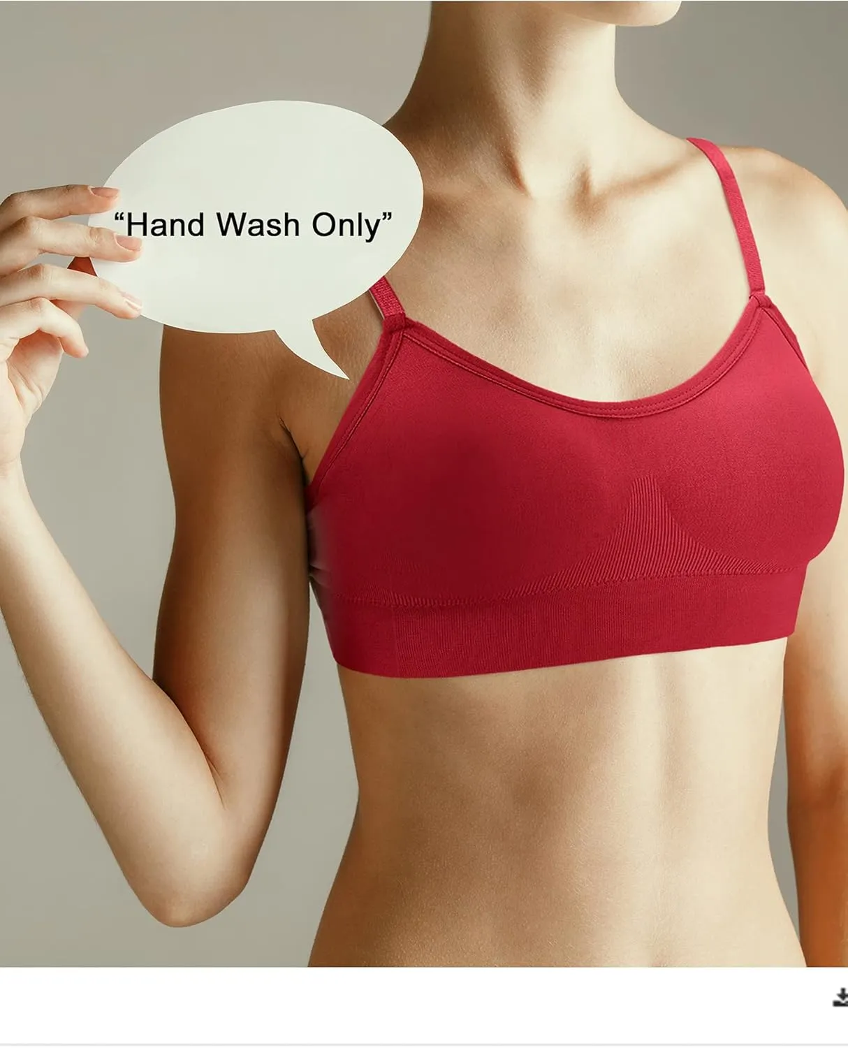 Geyoga 4 Pieces Neck Bralettes Wireless Cami Bra Tank Top Sports Bra for Women Girls