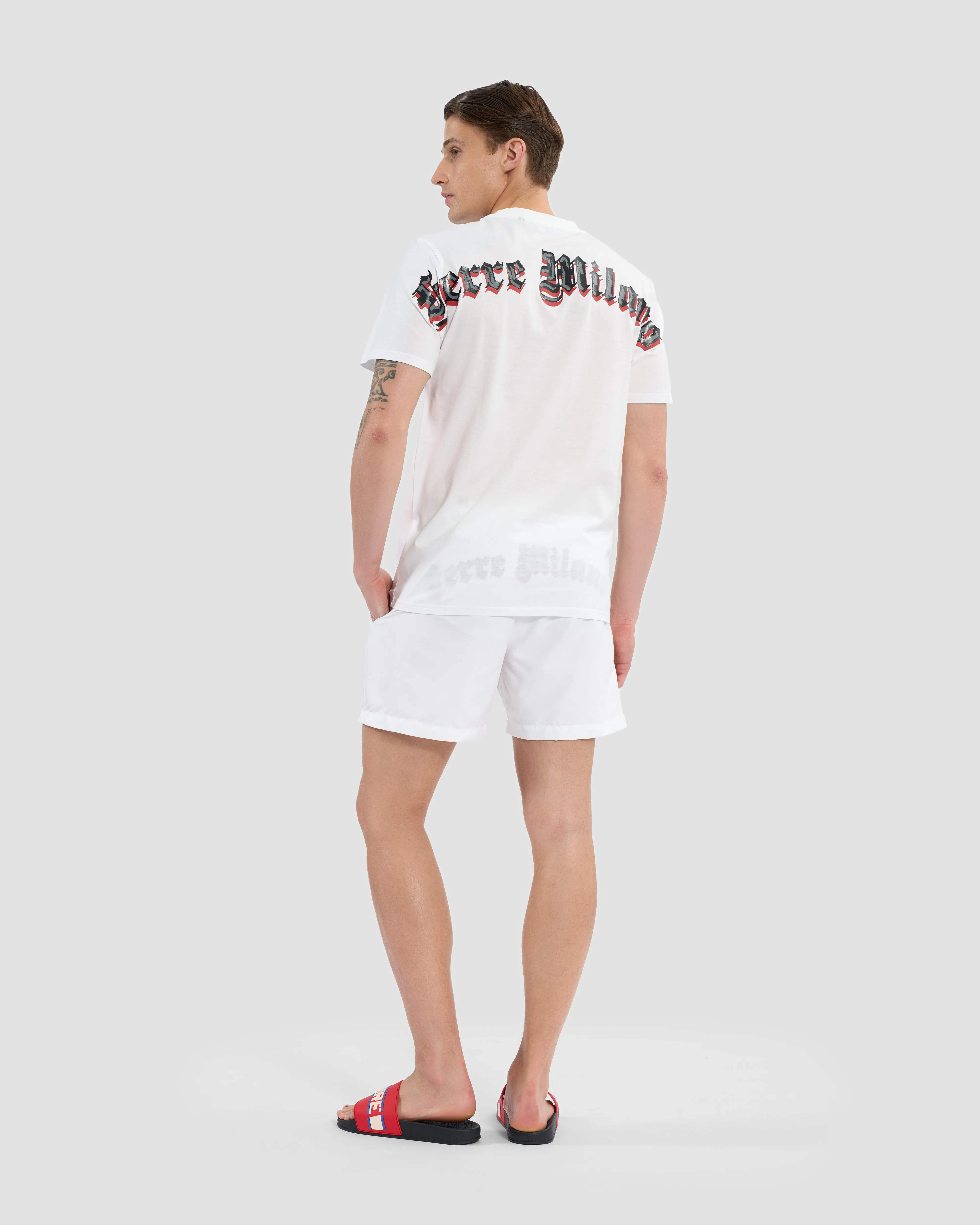 Gothic Brand Printed Back T-Shirt