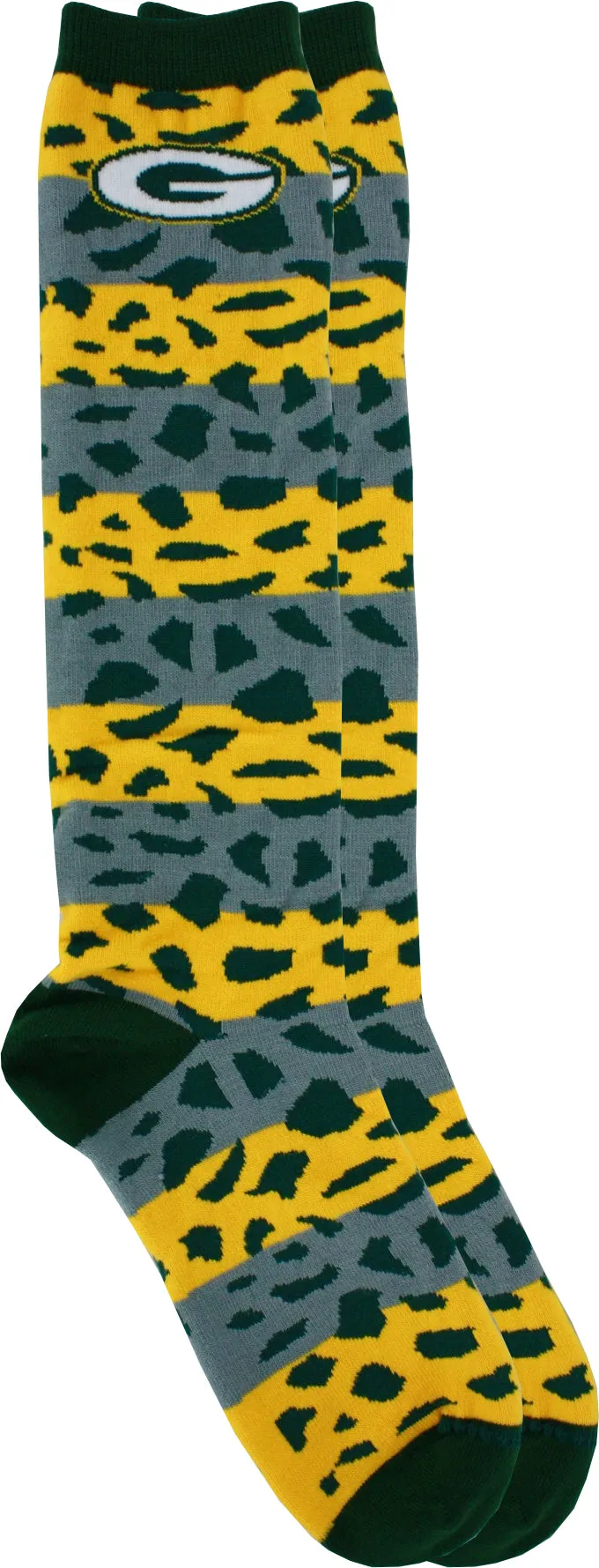 Green Bay Packers Pattern Medley Socks