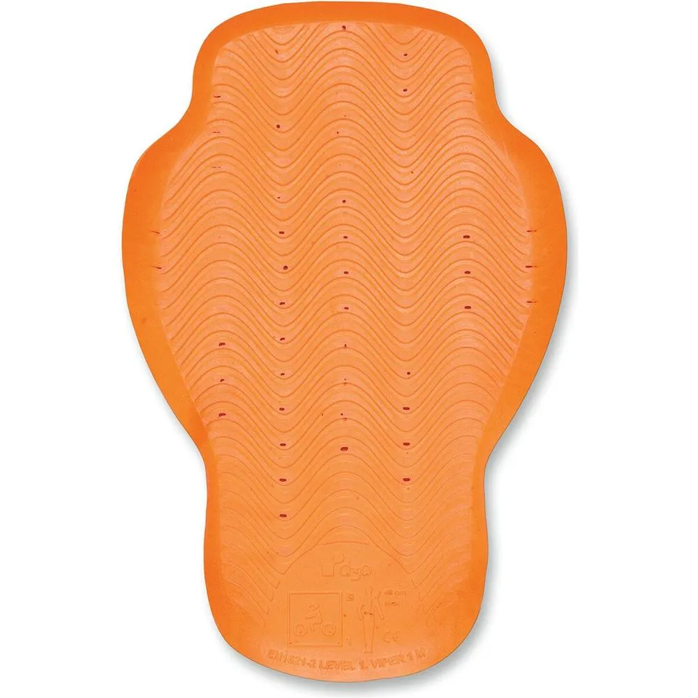 Icon D3O Viper Stealth Back Guard Orange