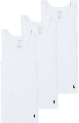 POLO RALPH LAUREN Boys' Multi-Pack Tank Top Undershirt