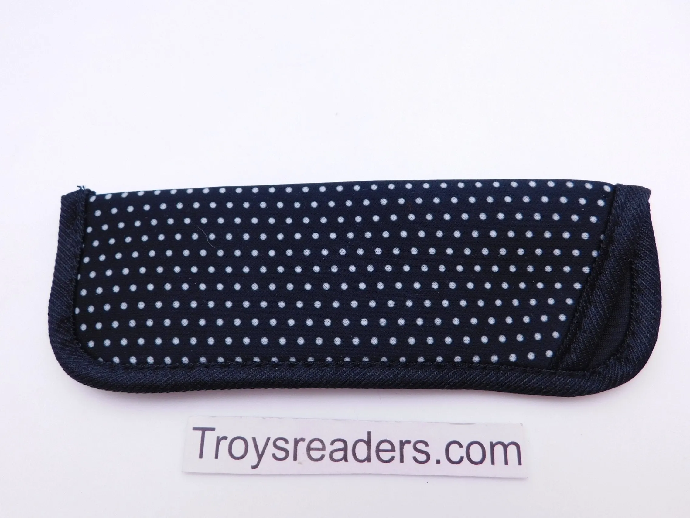 Trimmed Polkadot Glasses Sleeve/Pouch in Seven Designs