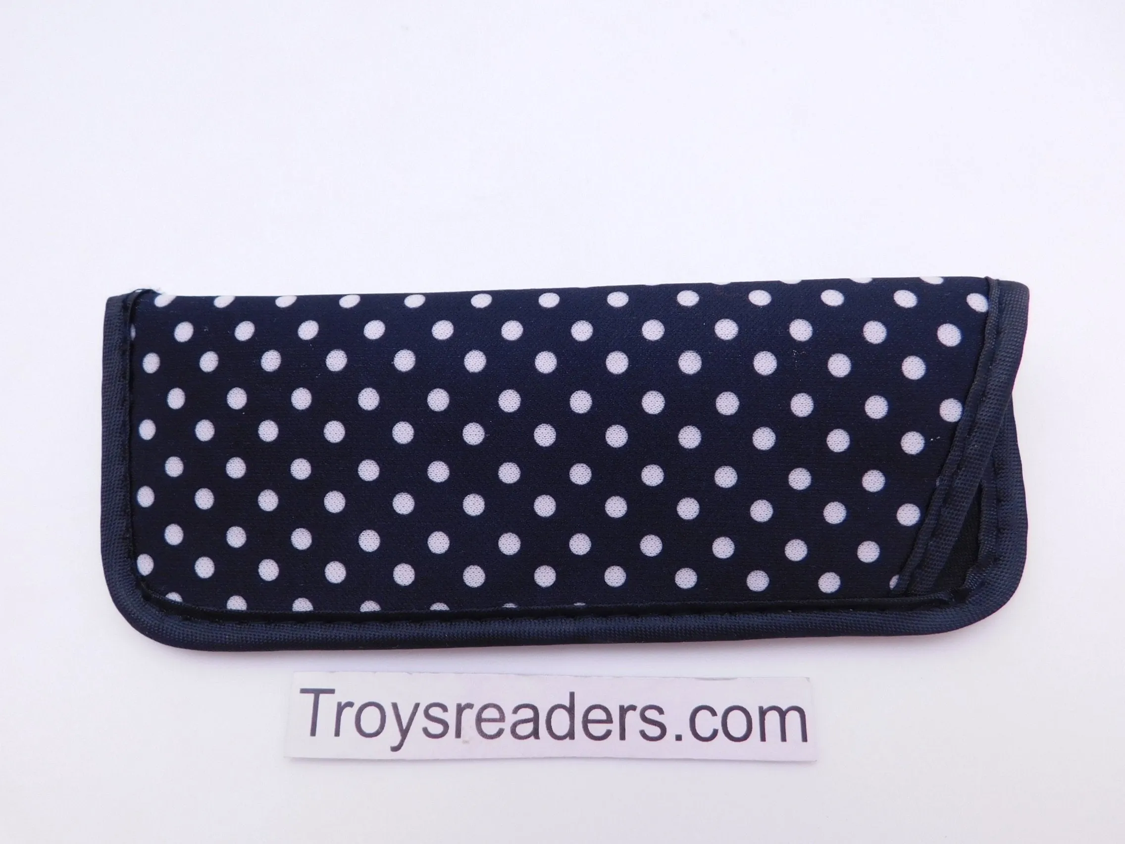 Trimmed Polkadot Glasses Sleeve/Pouch in Seven Designs